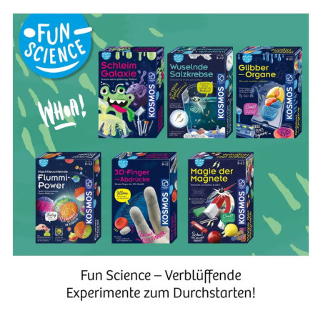 Kosmos Fun Science 3D-Fingerabdrücke