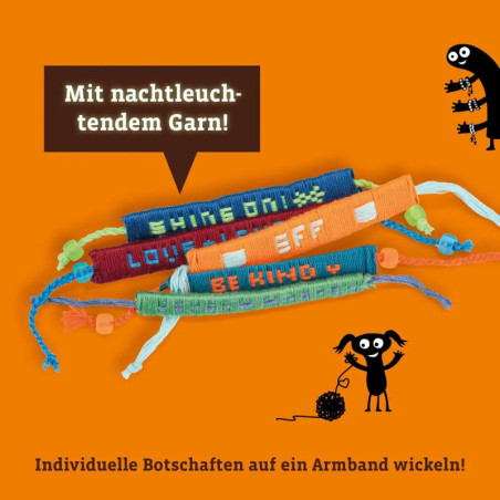 Kosmos Namensbänder wickeln