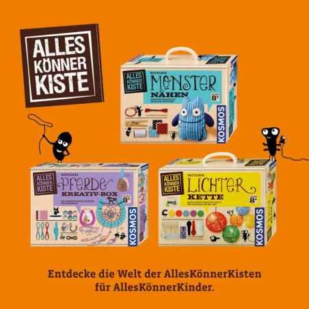 Kosmos Namensbänder wickeln