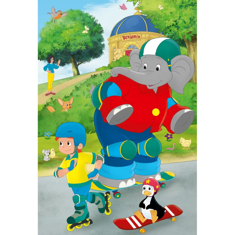 Schmidt Spiele 56401 Benj.Bl. Sport und Spiel mit Töröö, 3x48 Teile Schmidt Spiele 56401 Benj.Bl. Sport und Spiel mit Töröö, 3x48 Teile