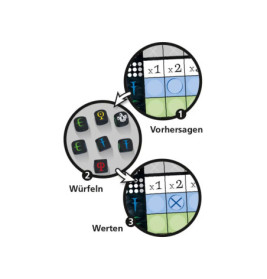 AMIGO 01955 Wizard Würfelspiel