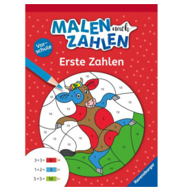 Ravenburger 41619 Malen nach Zahlen, Vorschule: Erste Zahlen Kreativität