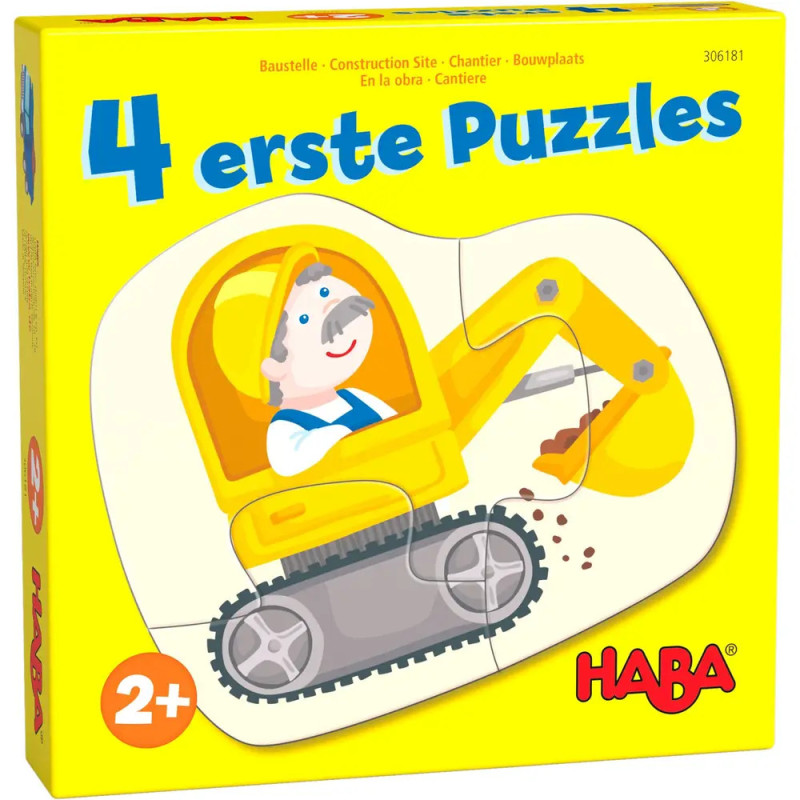 HABA 4 erste Puzzles – Baustelle