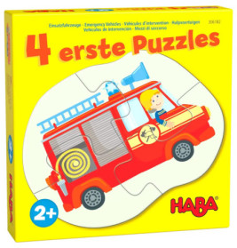 HABA 4 erste Puzzles – Einsatzfahrzeuge