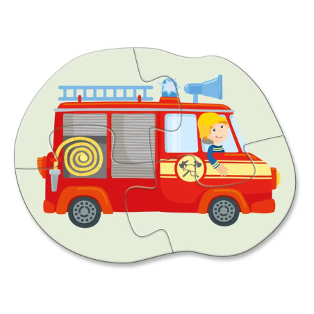 HABA 4 erste Puzzles – Einsatzfahrzeuge HABA 4 erste Puzzles – Einsatzfahrzeuge