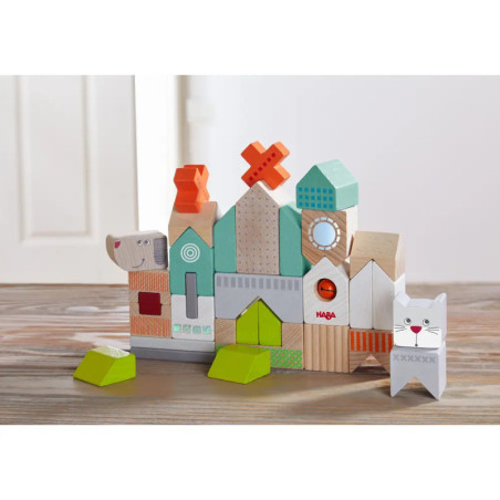 HABA Bausteine Hund und Katze