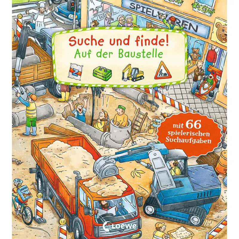 Suche und finde! - Auf der Baustelle Suche und finde! - Auf der Baustelle