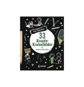 Die besten 33 Kreativ-Kratzelbilder für kleine Künstler