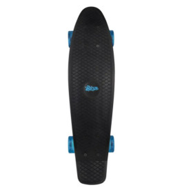 NoRules Skateboard ABEC 5 Fun schwarz - transparent blau