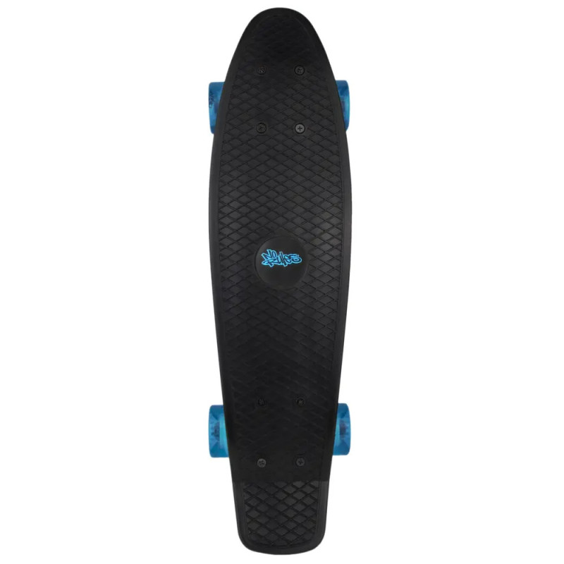 NoRules Skateboard ABEC 5 Fun schwarz - transparent blau NoRules Skateboard ABEC 5 Fun schwarz - transparent blau