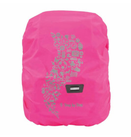 Regen-/Sicherheitshülle, Medium, Pink
