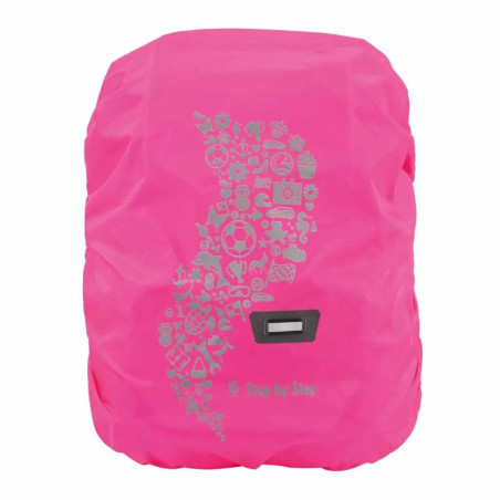 Regen-/Sicherheitshülle, Medium, Pink