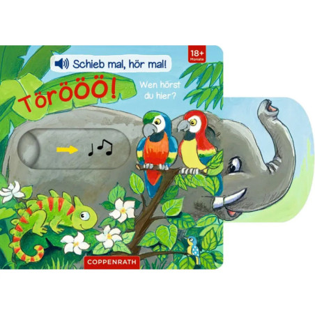 Schieb mal, hör mal!: Törööö! Wen hörst du hier? (Soundbuch)