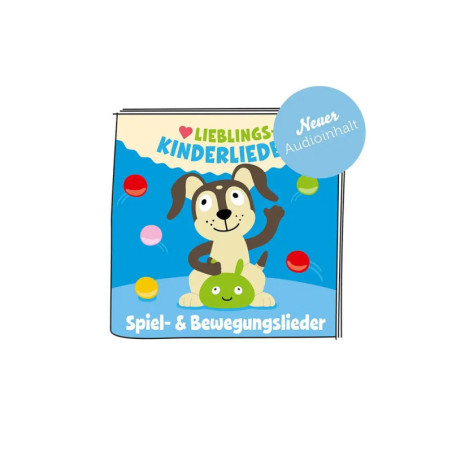 Tonies® L-K - Spiel- & Bewegungslieder (Relaunch)ab 3 Jahren.
