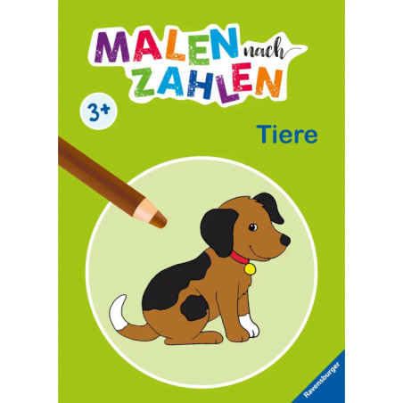 Ravenburger 55538 Malen nach Zahlen ab 3: Tiere Kreativität