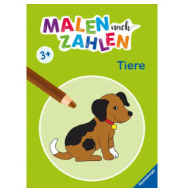 Ravenburger 55538 Malen nach Zahlen ab 3: Tiere Kreativität