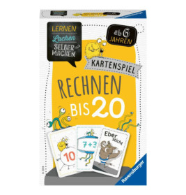 Ravenburger 80349 Lernen Lachen Selbermachen: Kartenspiel Rechnen bis 20 Spielen und Lernen