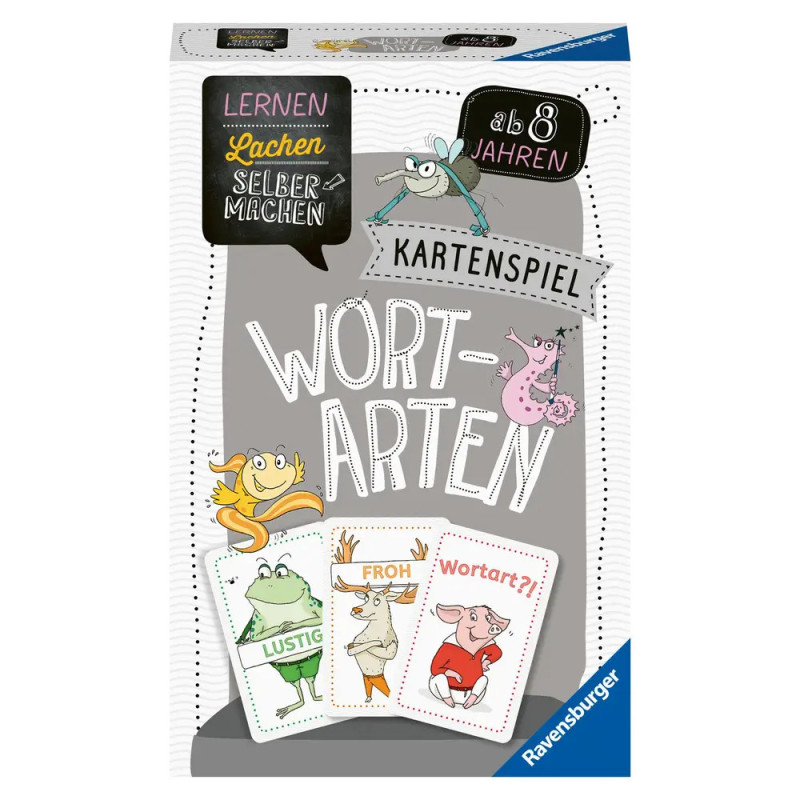 Ravenburger 80353 Lernen Lachen Selbermachen: Wortarten Spielen und Lernen