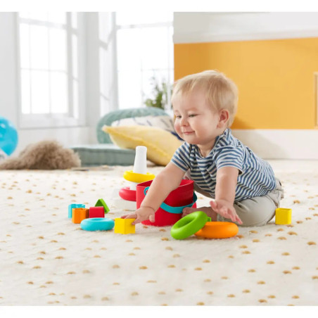 Mattel GRF09 Fisher-Price Eco Farbring Pyramide