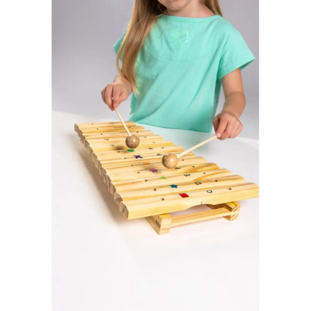 Boogie Bee Holz Xylophon mit 12 Noten