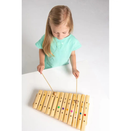 Boogie Bee Holz Xylophon mit 12 Noten
