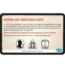 QUIZscape Rätsle dich durch die Zeit