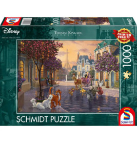 Schmidt Spiele 59690 Puzzle 1000T Disney, The Aristocats