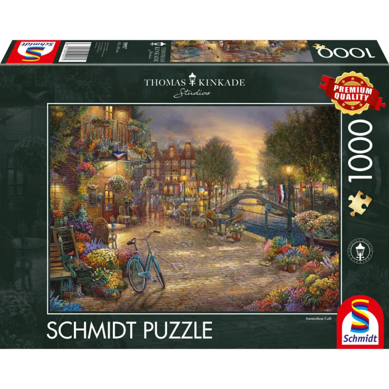 Schmidt Spiele 59917 Puzzle 1000T Amsterdam