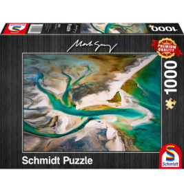 Schmidt Spiele 59921 Puzzle 1000 M.Gray Verschmelzung