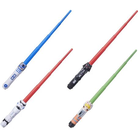 Hasbro F10375L0 Star Wars RP Lichtschwert Squad, sortiert
