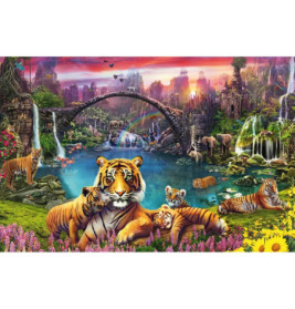 Ravensburger 16719 Puzzle Tiger in paradiesischer Lagune  3000 Teile