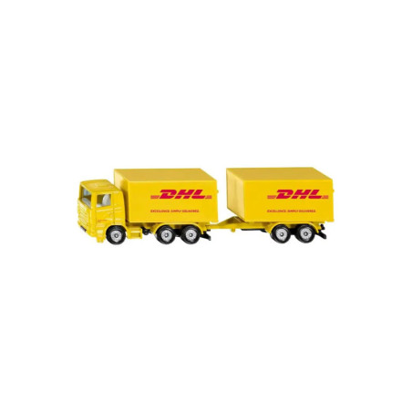 SIKU 1694 LKW mit Anhänger DHL SIKU 1694 LKW mit Anhänger DHL