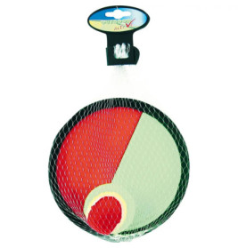 Outdoor active Catchballspiel mit Klett,  19 cm