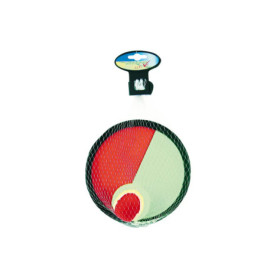 Outdoor active Catchballspiel mit Klett,  19 cm