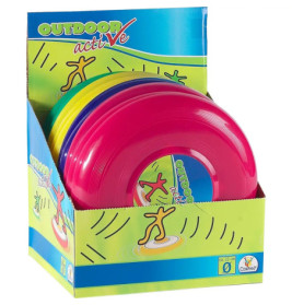 Outdoor active Wurfscheibe,  22 cm, farblich sortiert