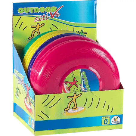 Outdoor active Wurfscheibe,  22 cm, farblich sortiert Outdoor active Wurfscheibe,  22 cm, farblich sortiert