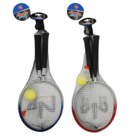 New Sports Badminton-Set Kids, mit Federbällen, sortiert
