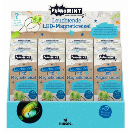 PhänoMINT Leuchtender LED-Magnetkreisel