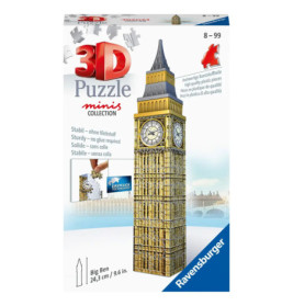 Ravensburger 3D-Puzzle Big Ben, 24,3 cm hoch, geeignet für 8-99 Jahre.