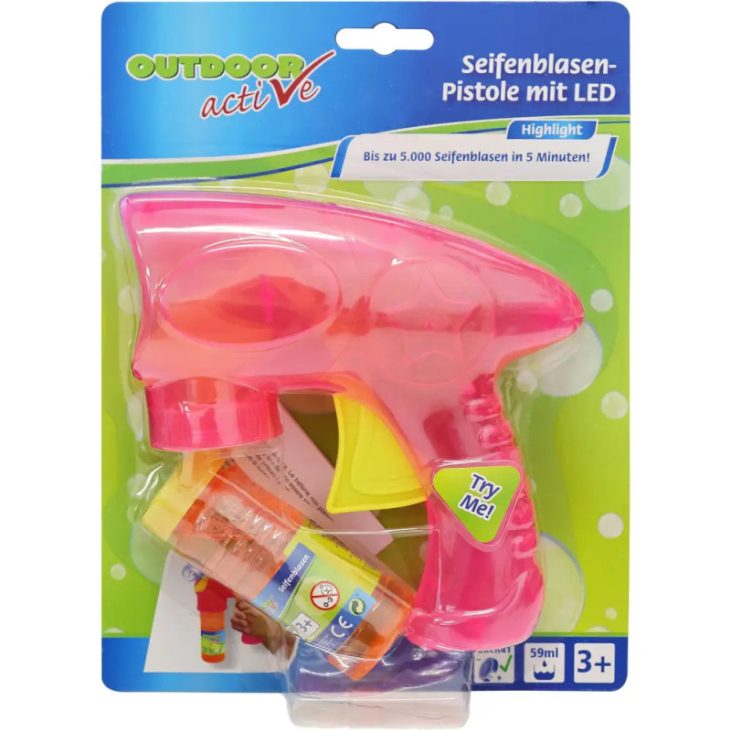 Outdoor active Seifenblasen-Pistole, 59 ml