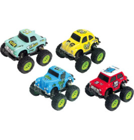 Speedzone D/C Monstertruck Battle 2 Stck, 4-fach sortiert