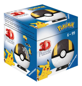 Ravenburger 11266 Puzzle Puzzle-Ball Pokémon Hyperball 3D 72 Teile
