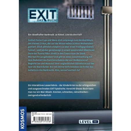 Kosmos EXIT Das Buch - Der rätselhafte Bankraub (Kids) Kosmos EXIT Das Buch - Der rätselhafte Bankraub (Kids)