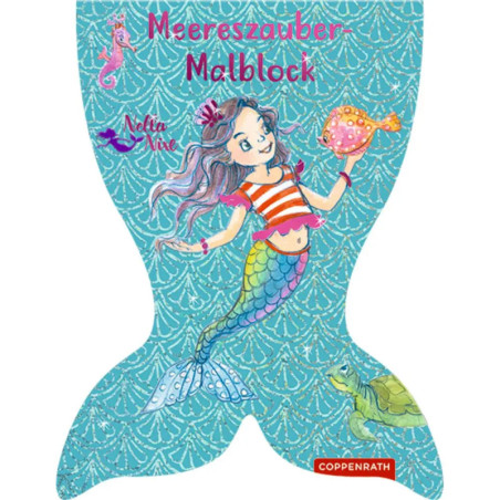 Nella Nixe: Meereszauber-Malblock