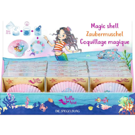 Zaubermuschel Nella Nixe, sortiert (1 Stück)