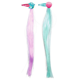 Haarclips mit Glitzersträhnen (4er Set) Nella Nixe