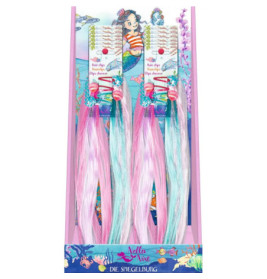 Haarclips mit Glitzersträhnen (4er Set) Nella Nixe