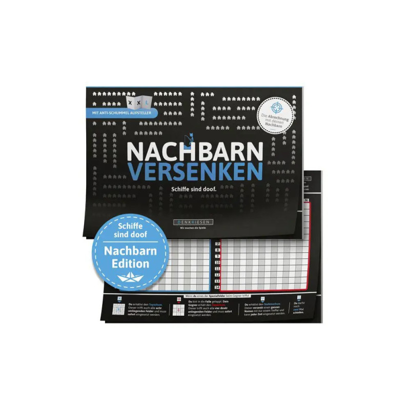 Nachbarn versenken - Schiffe sind Doof - Schiffeversenken