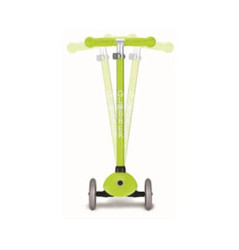 GLOBBER PRIMO LIGHTS lime grün, mit Leuchtrollen