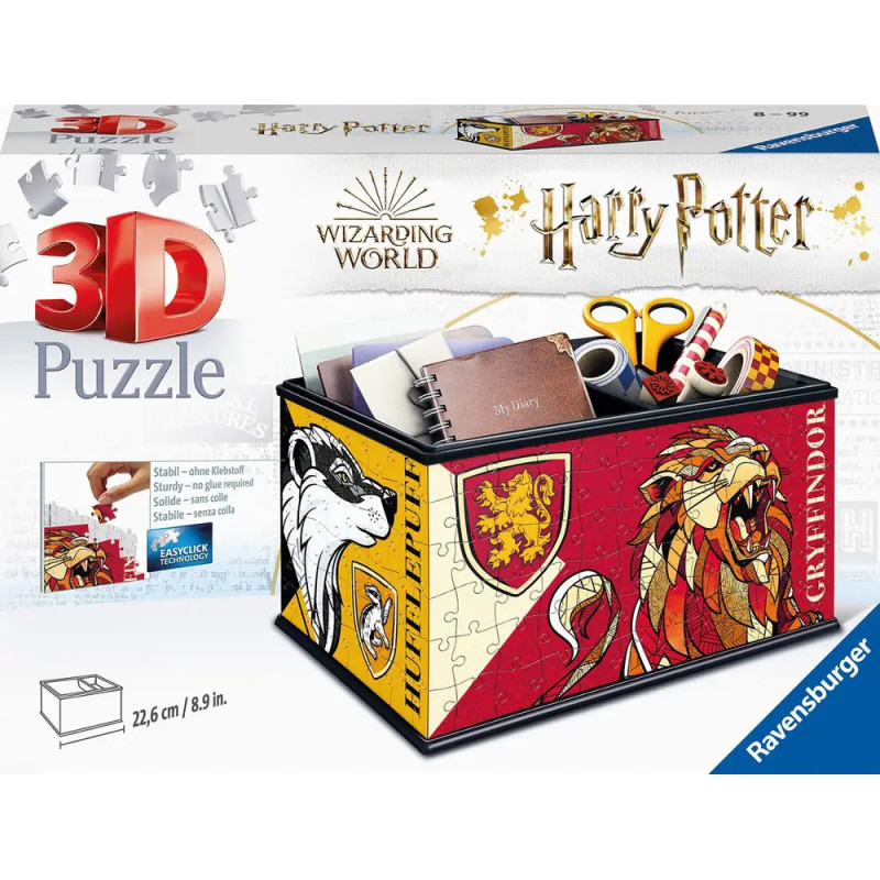 Ravenburger 11258 Puzzle Aufbewahrungsbox - Harry Potter 3D 216 Teile
